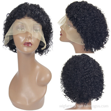 Wholesale short pixie cut human hair wig, wigs short blond pixie human hair, perruque pixie cut wig human hair for black women